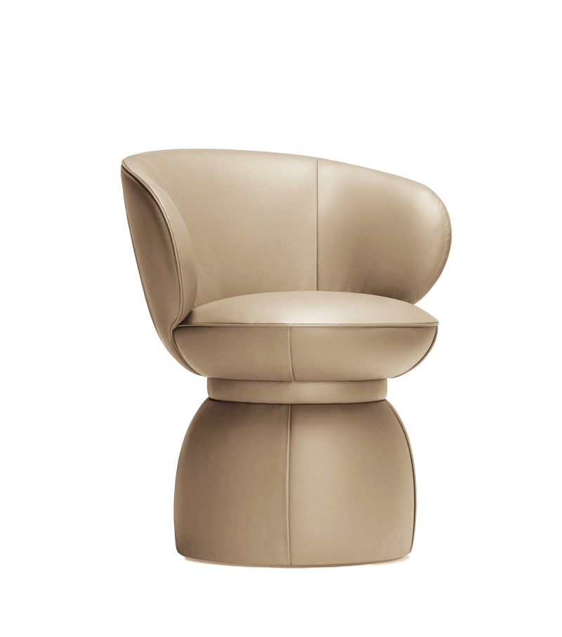 Prêt pour l'expédition - Leplì Poltrona Frau Petite Fauteuil