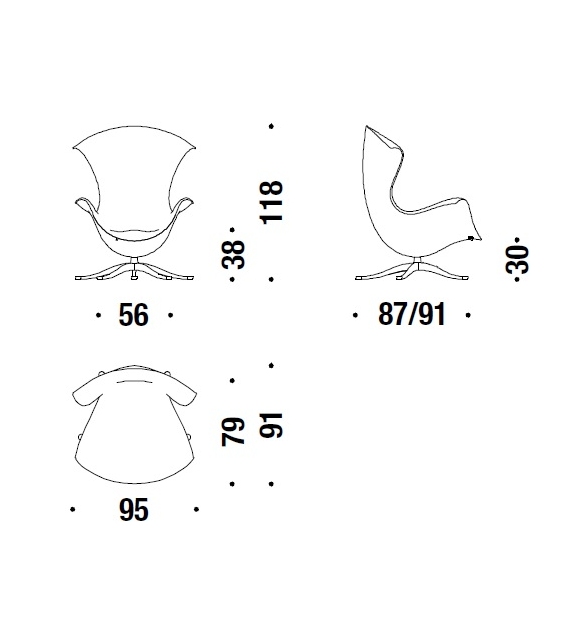 Prêt pour l'expédition - One Page Moroso Fauteuil