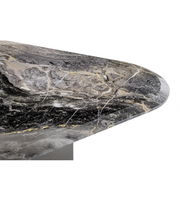 Ligea Giorgetti Couchtisch mit Marmorplatte