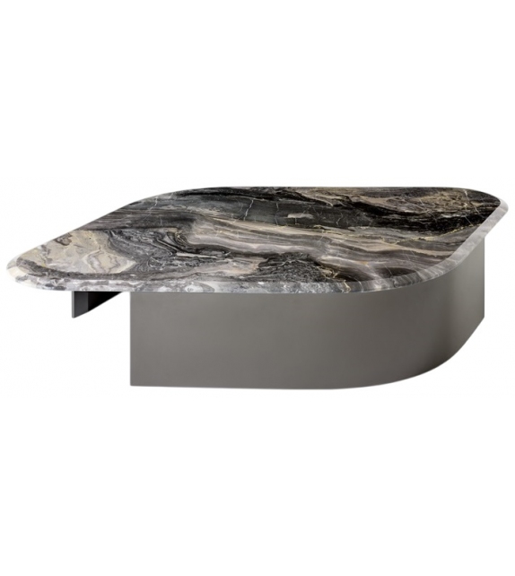 Ligea Giorgetti Couchtisch mit Marmorplatte