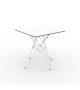 Faz Table Inox Carrée Vondom