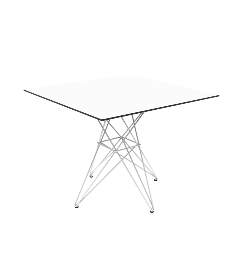 Faz Quadratischen Tisch Inox Vondom