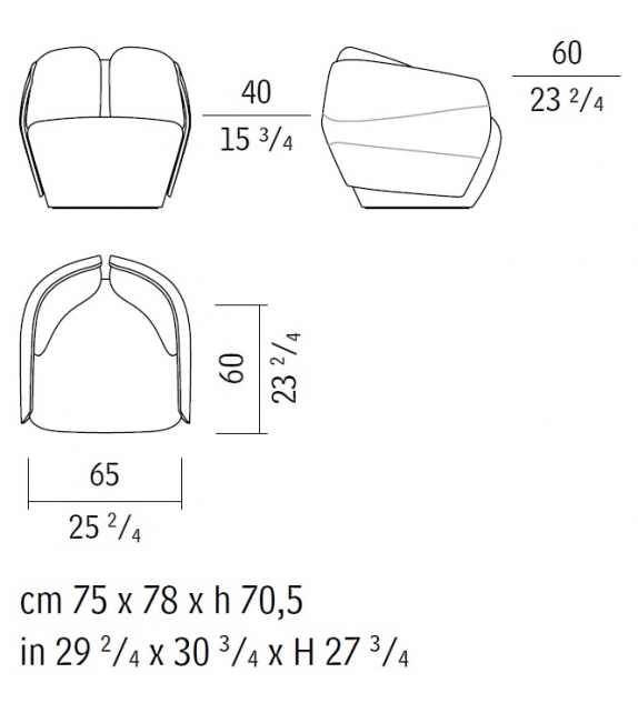 Sofa Lorelei Giorgetti