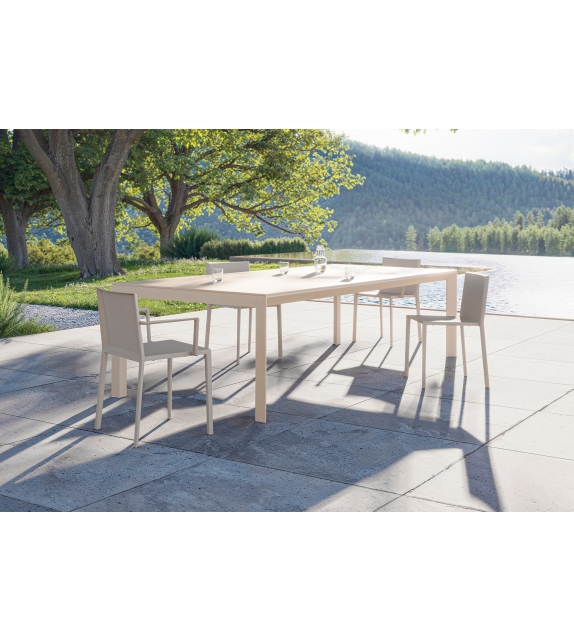 Quartz Set mit 4 Stühlen Vondom