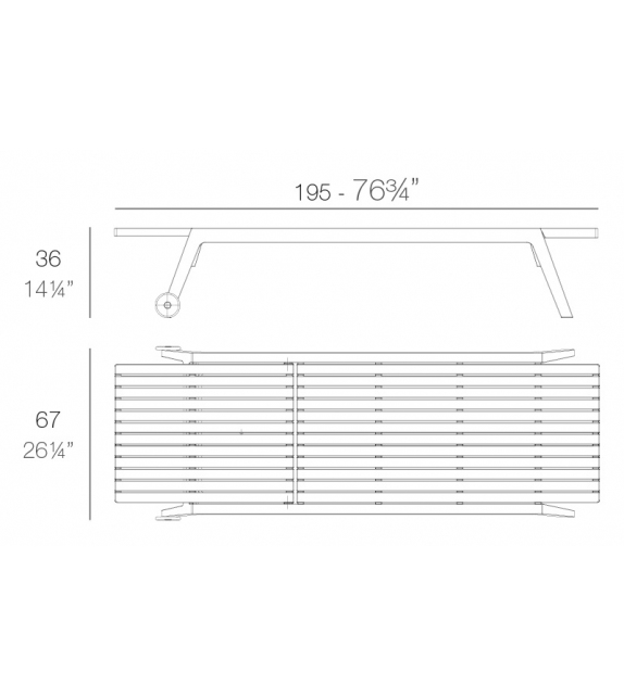 Spritz Vondom Lettino