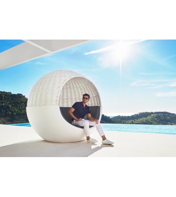 Moon Vondom Daybed Avec Pare-Soleil