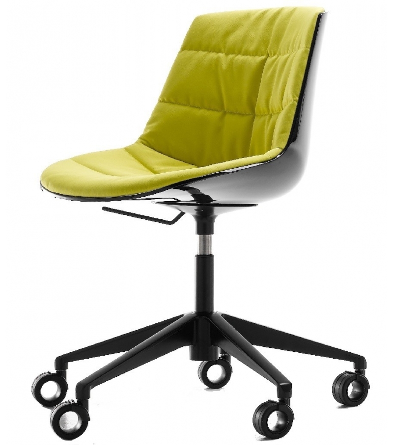 Flow Chair MDF Italia Chaise Rembourrée