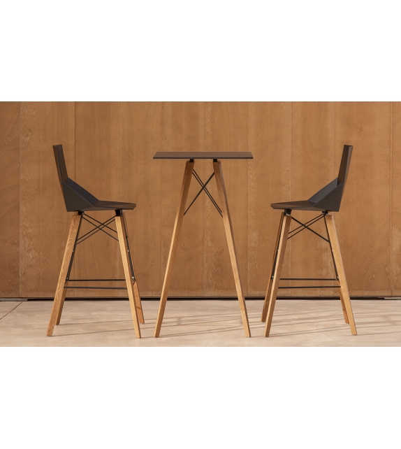 Faz Wood Vondom Tabouret