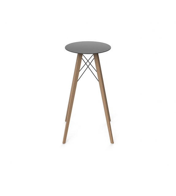 Faz Wood Vondom Table Haute
