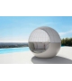 Moon Vondom Daybed Con Parasole in Tessuto