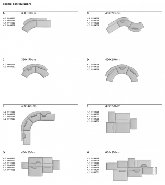 Sofa Cosy Island MDF Italia