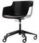 Flow Slim Chair 5 Point-Star on Castors MDF Italia