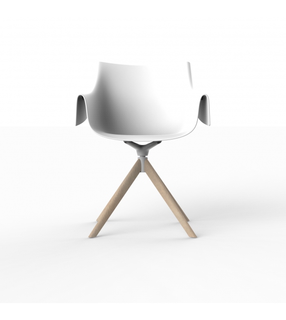 Manta Vondom Drehsessel aus Holz