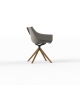 Manta Vondom Fauteuil Pivotant en Bois