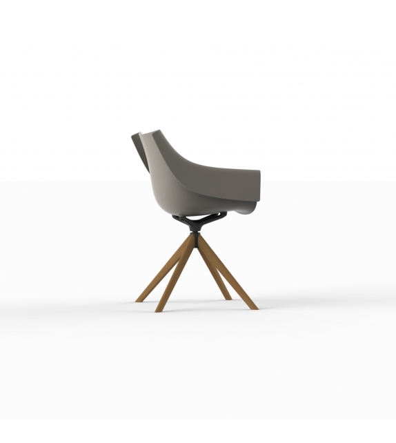 Manta Vondom Sillón Giratorio de Madera