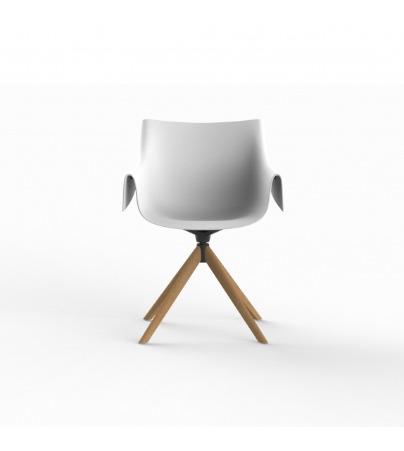 Manta Vondom Sillón Giratorio de Madera