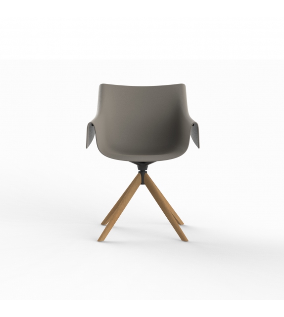 Manta Vondom Fauteuil Pivotant en Bois