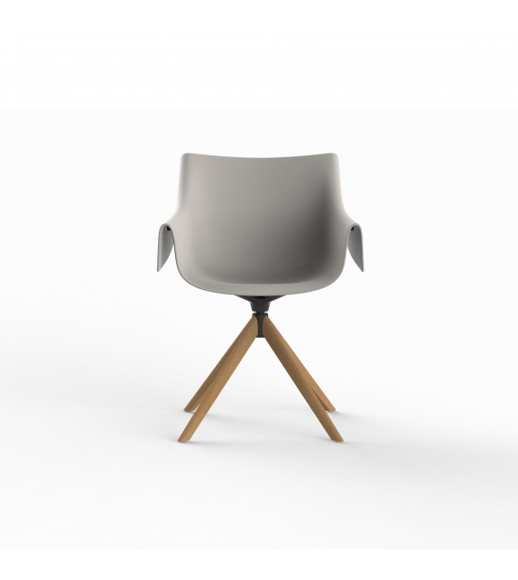 Manta Vondom Sillón Giratorio de Madera