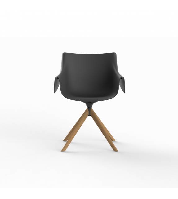 Manta Vondom Fauteuil Pivotant en Bois