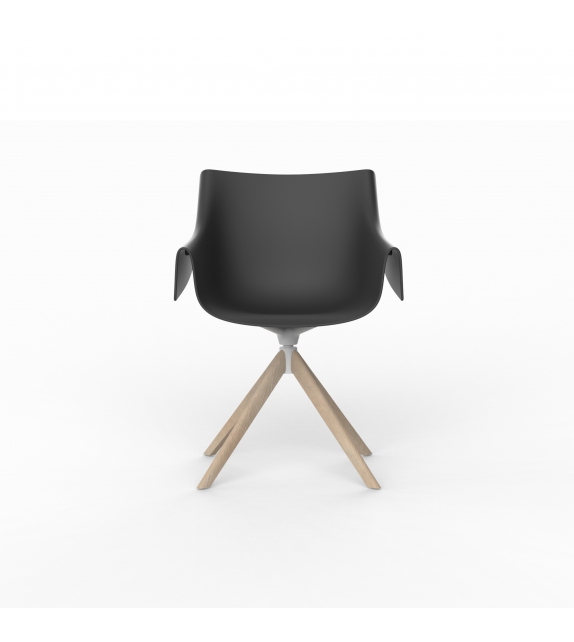 Manta Vondom Poltroncina Girevole in Legno