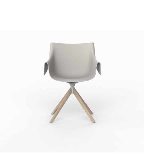 Manta Vondom Poltroncina Girevole in Legno