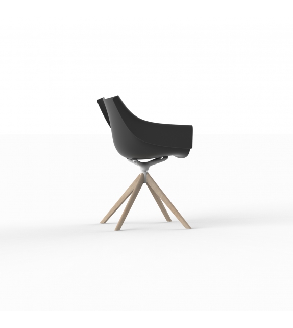 Manta Vondom Fauteuil Pivotant en Bois