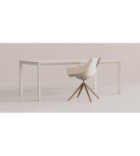 Manta Vondom Poltroncina Girevole in Legno