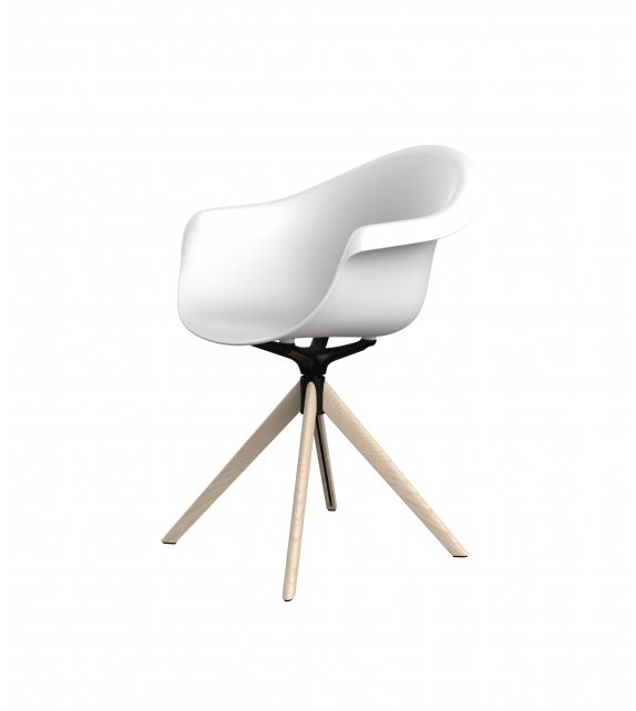 Incasso Vondom Fauteuil Pivotant en Bois