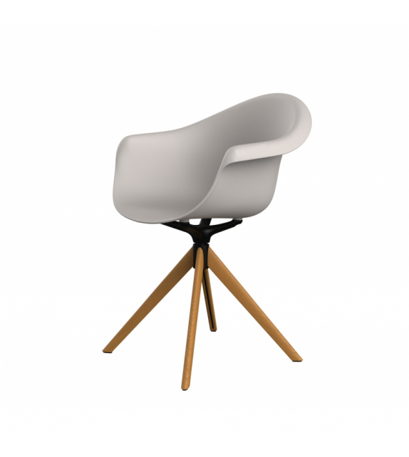 Incasso Vondom Fauteuil Pivotant en Bois