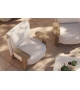 Milos Wood Lounge Chair Vondom Butaca