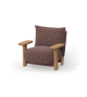 Milos Wood Lounge Chair Vondom Fauteuil