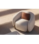 Milos Upholstered Lounge Chair Vondom