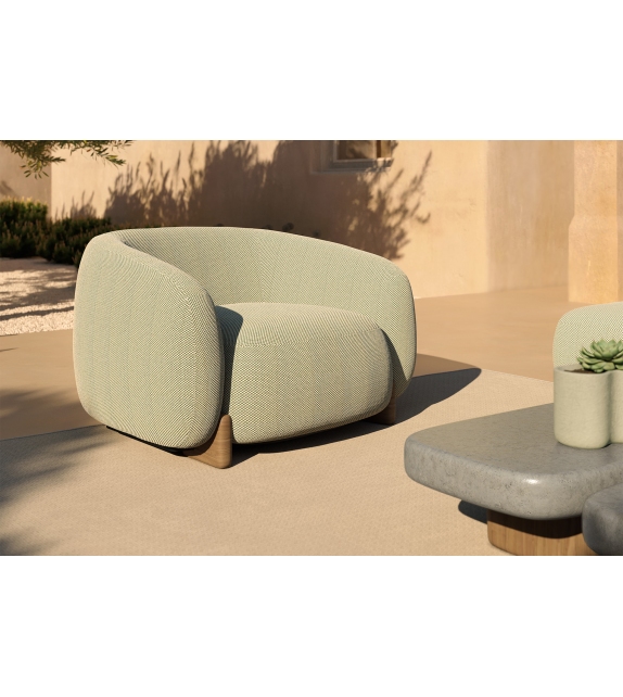 Milos Gepolsterter Loungesessel Vondom