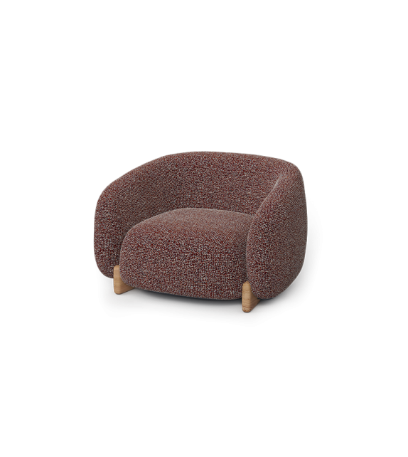 Milos Upholstered Lounge Chair Vondom