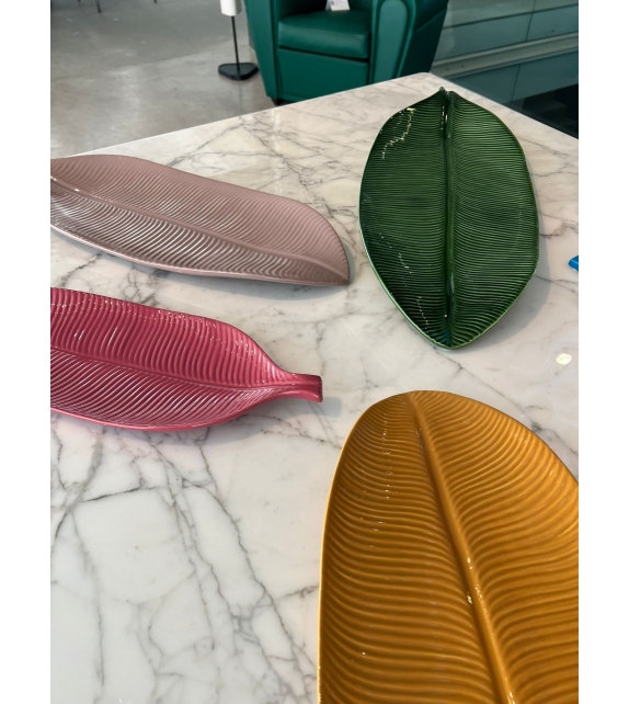 Prêt pour l'expédition - Vase Foglia di Banano Bosa