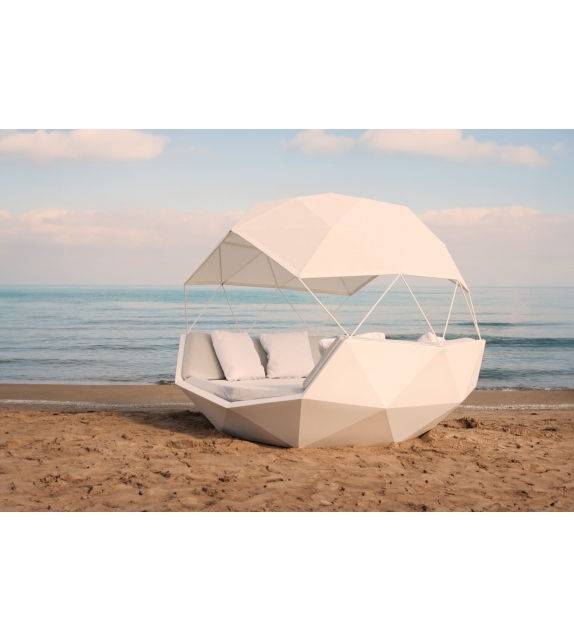 Iglù Vondom Daybed Mit Stoff Sonnenschutz