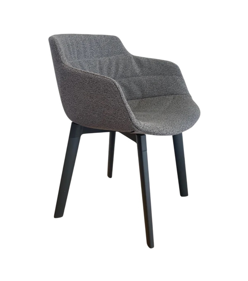 Flow Textile Cross MDF Italia Chair