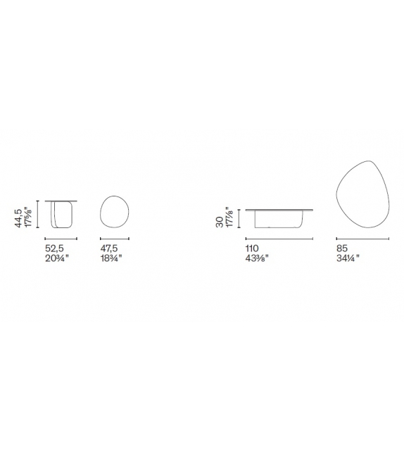 Listo para entregar - Twins Calligaris Mesita
