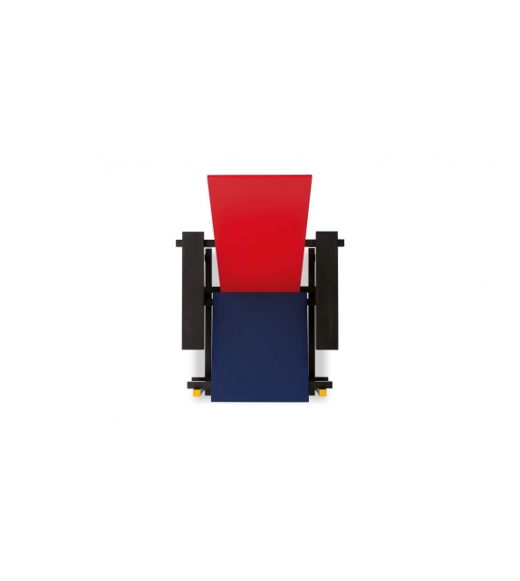 635 Red and Blue Cassina Armchair