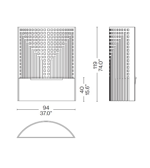 312 Willow 1 Cassina Fauteuil
