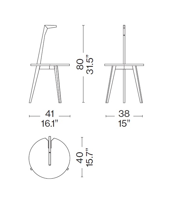 834 Cicognino Cassina Table Basse