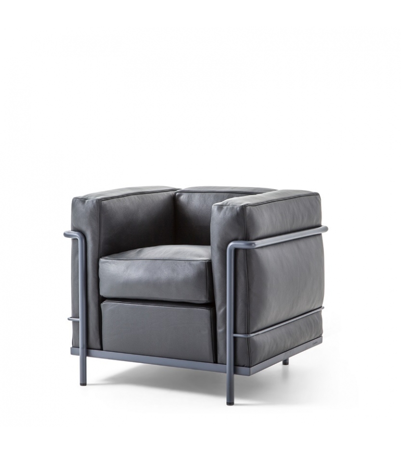 2 Fauteuil Grand Confort, Petit Modèle Cassina Armchair