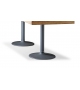 11 Table Pieds Corolle, Plateau Bois Cassina Tavolo