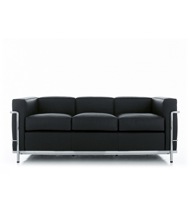 2 Fauteuil Grand Confort, Petit Modèle, Trois Places Cassina Canapé