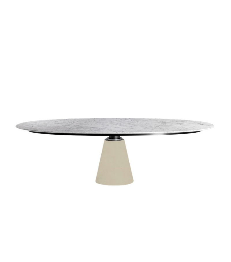 Ready for shipping - Mesa Ellipse Poltrona Frau Table