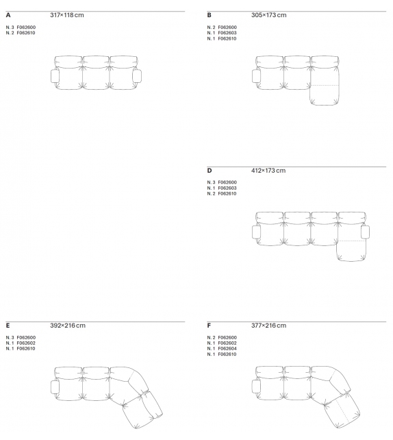 Goom MDF Italia Modular Sofa