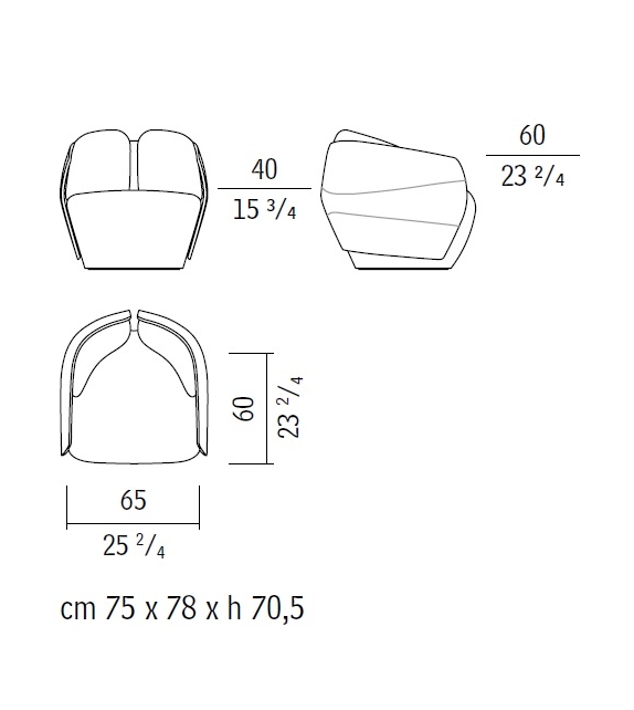 Prêt pour l'expédition - Lorelei Giorgetti Fauteuil