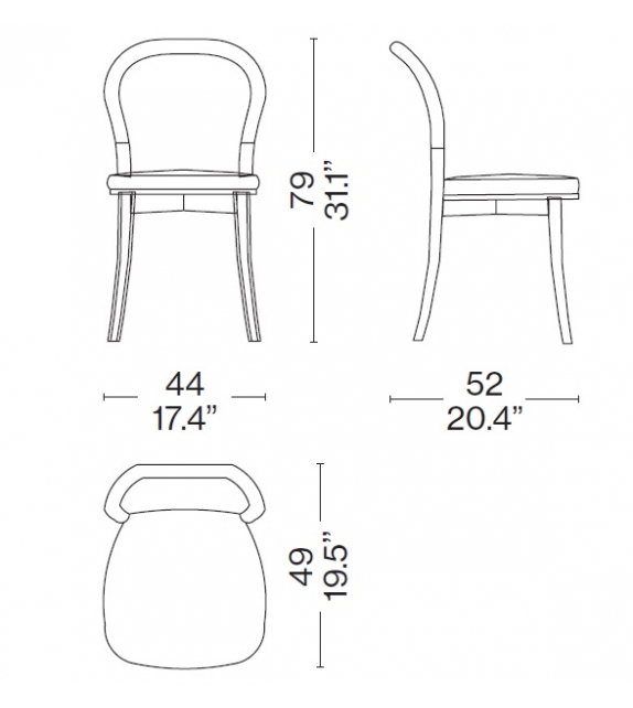 501 Göteborg 1 Silla Cassina