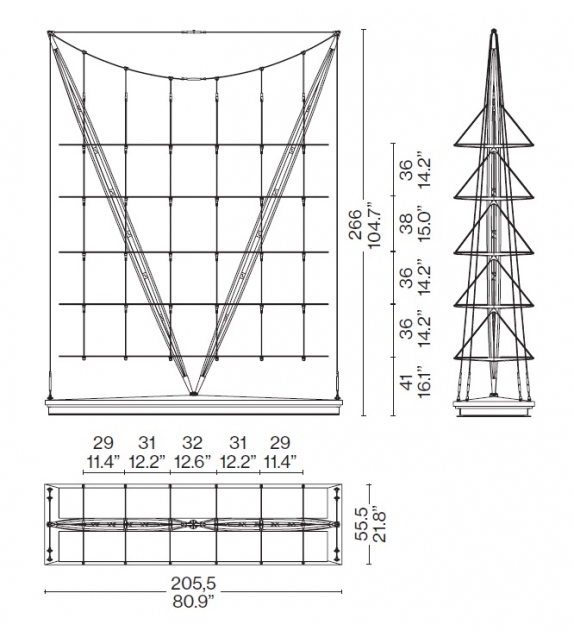 838 Veliero Bücherregal Cassina