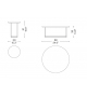 381 Torei Round Coffee Table Cassina